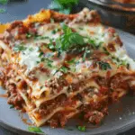 Creamy Cheese Layered Lasagna