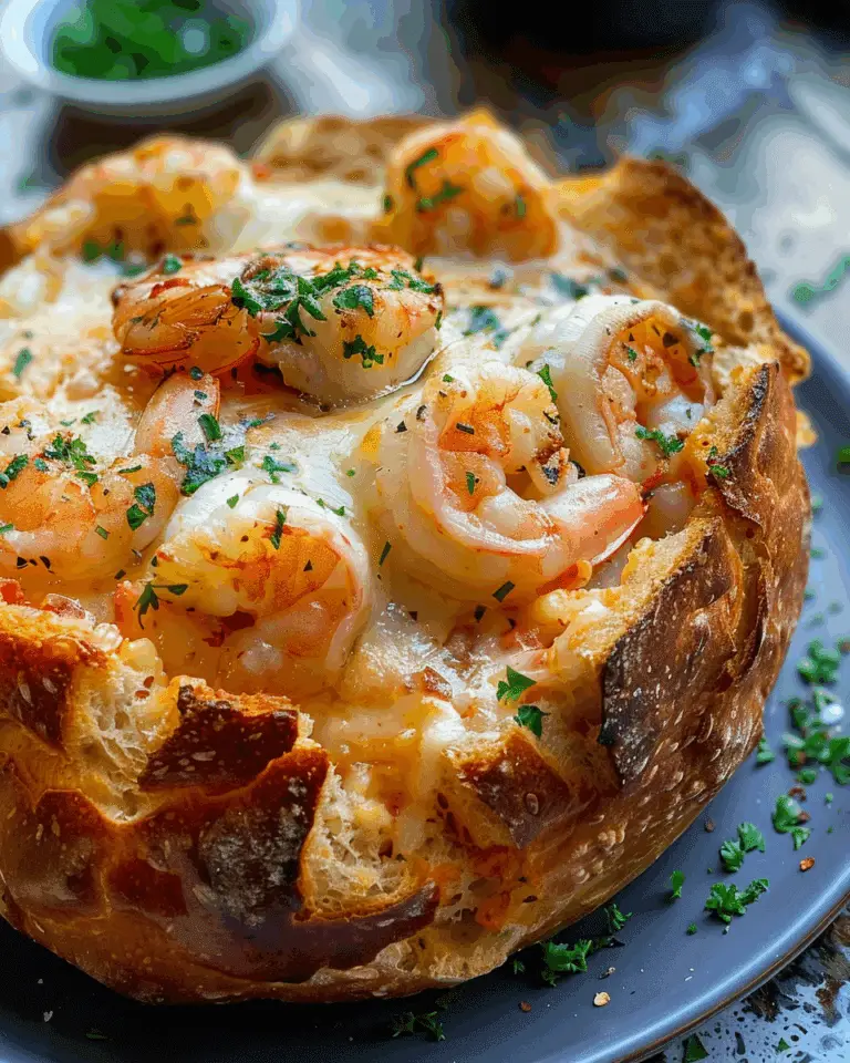 Stuffed Seafood Bread Bowl