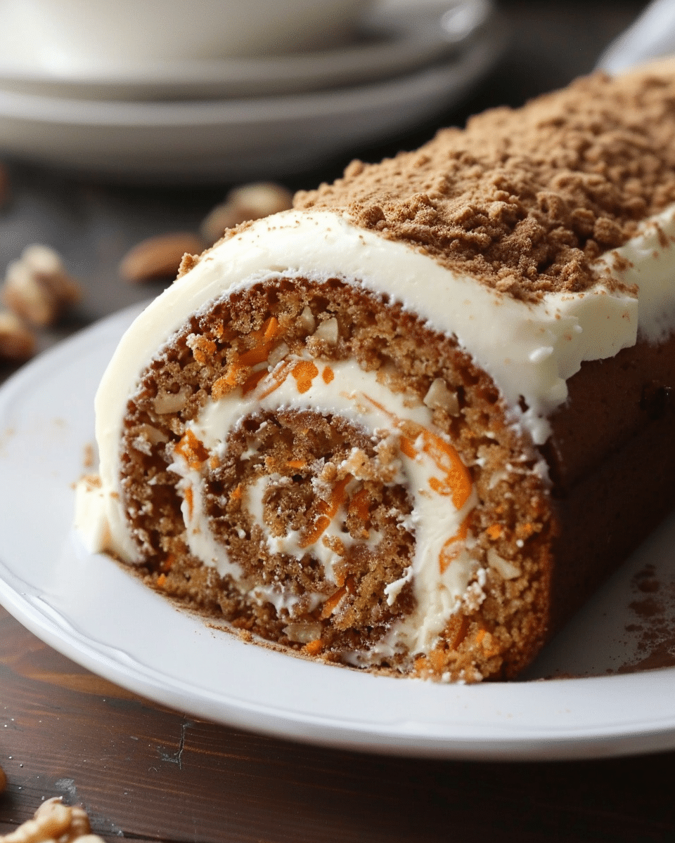Carrot Cake Roll