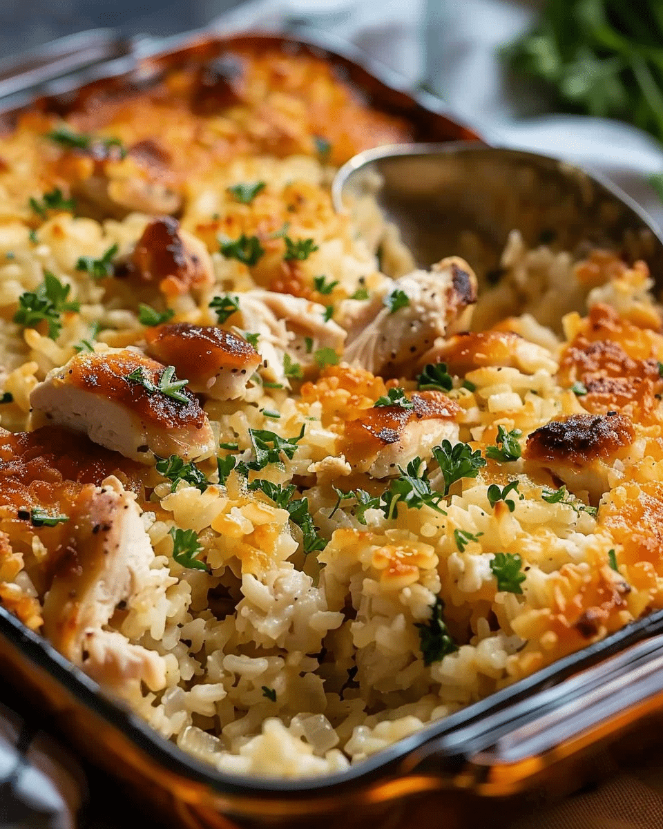 The Best Comfort Chicken Rice Casserole Recipe You’ll Love