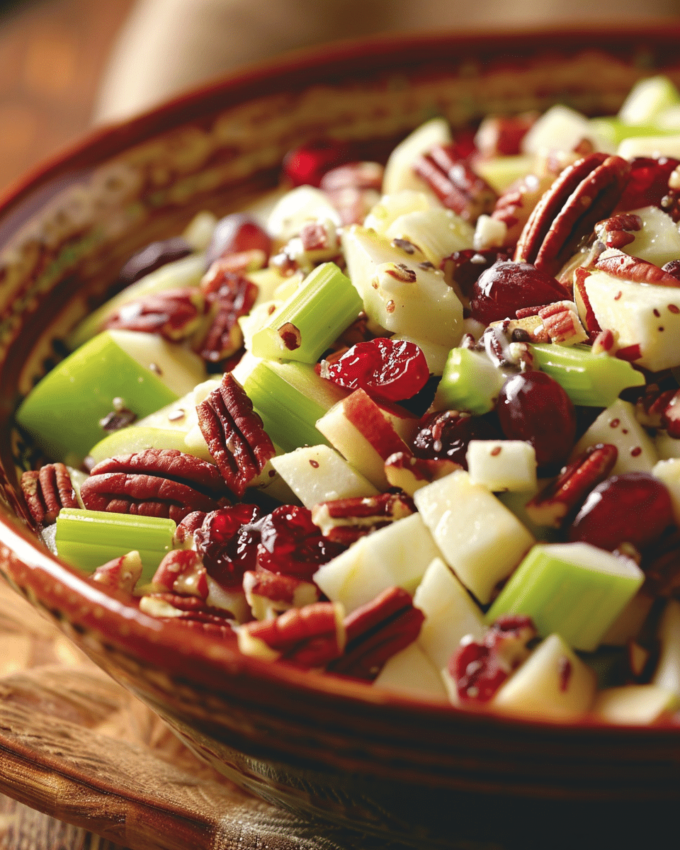 Apple Salad with Honeycrisp apples
