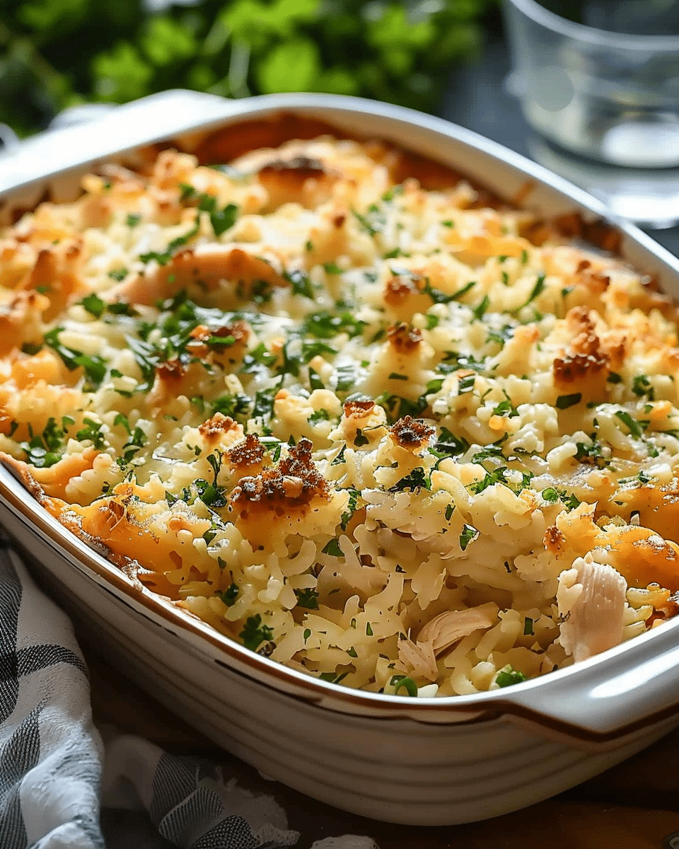 The Best Comfort Chicken Rice Casserole Recipe You’ll Love