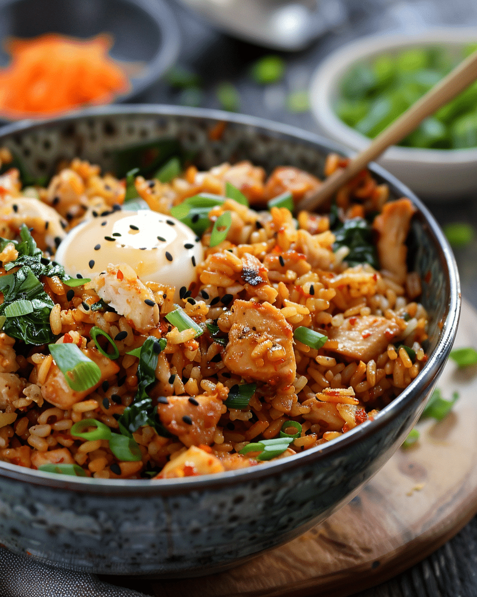 Bang Bang Chicken Fried Rice