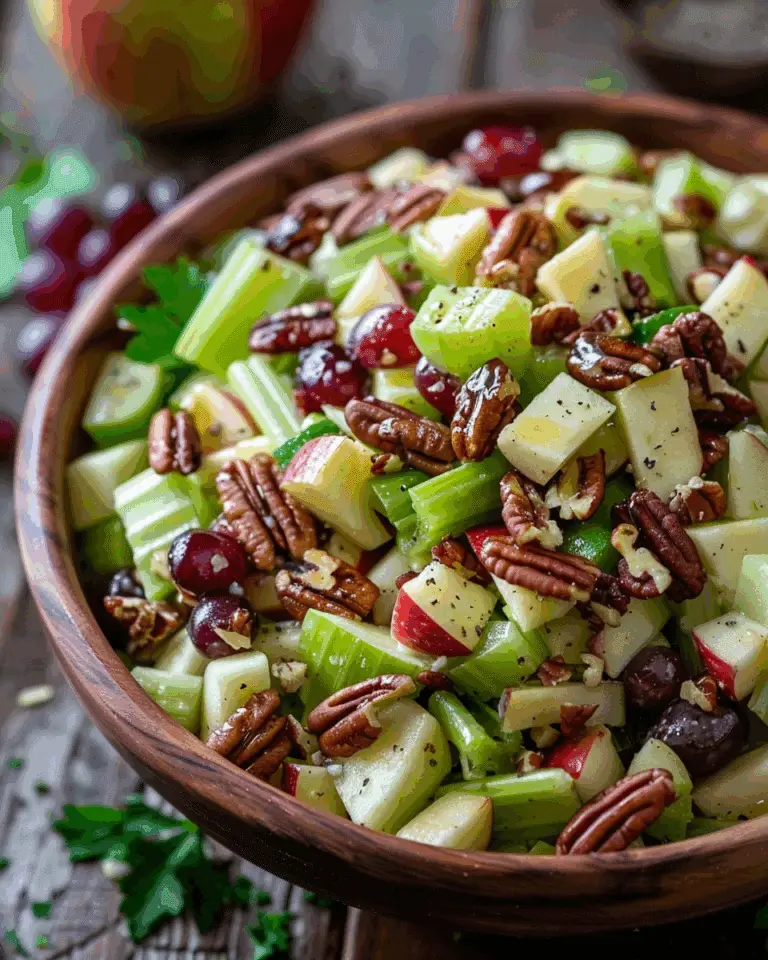 Apple Salad with Honeycrisp apples