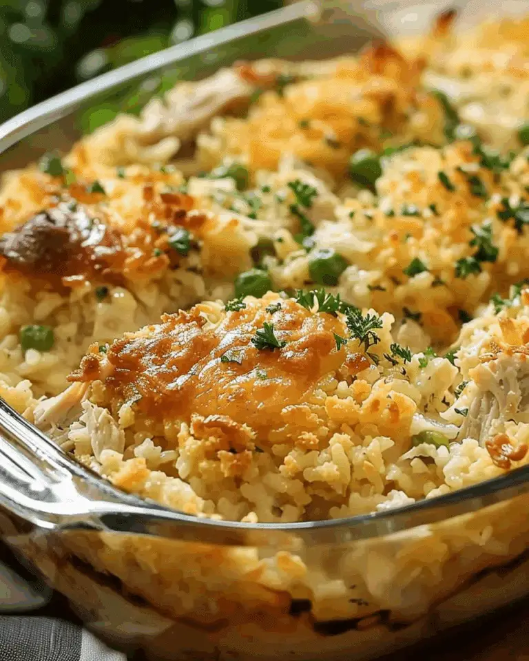 The Best Comfort Chicken Rice Casserole Recipe You’ll Love