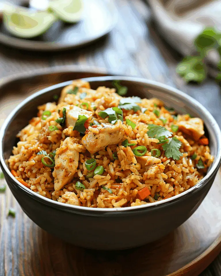Fiery Bang Bang Chicken Rice Bowl with Crispy Chili Garlic Kick