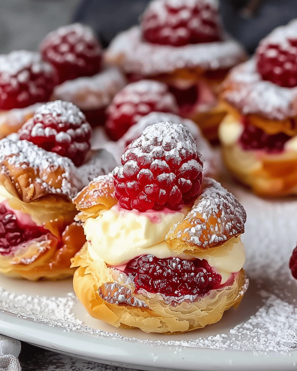 Raspberry Cream Cheese Bites Recipe