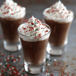 Chocolate Kahlua & Baileys Pudding Shots