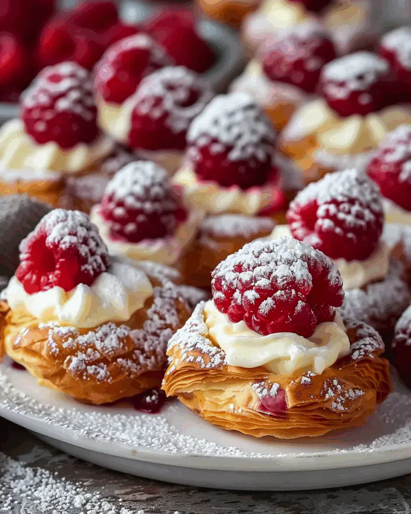 Raspberry Cream Cheese Bites Recipe