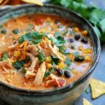 Creamy Chicken Enchilada Soup