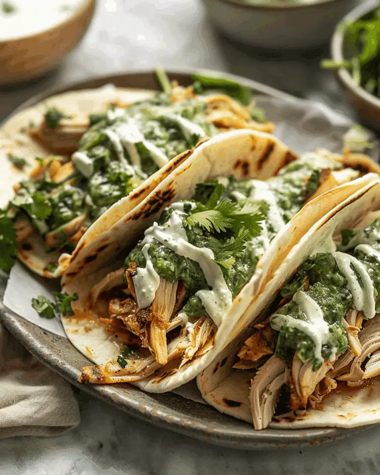 Teriyaki Chicken Tacos with Grilled Pineapple Pear Salsa