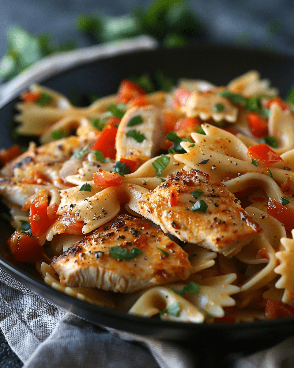 Marry Me Chicken Bowtie Pasta