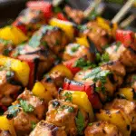 Hawaiian Chicken Kebabs