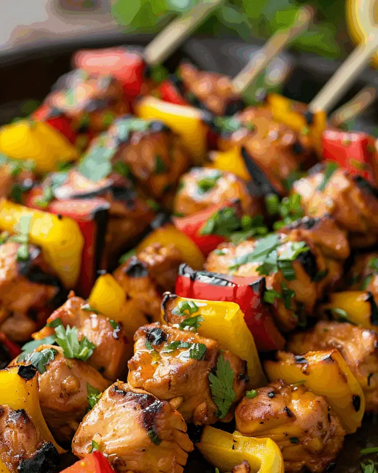 Hawaiian Chicken Kebabs