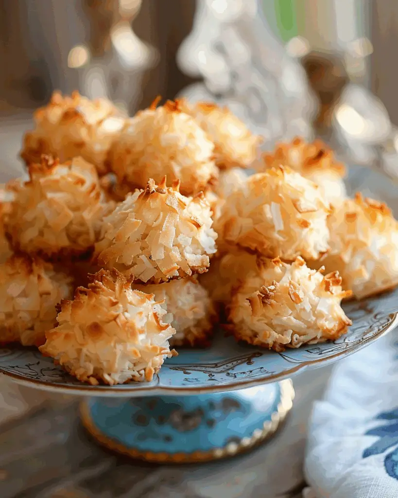 Chewy Coconut Macaroons