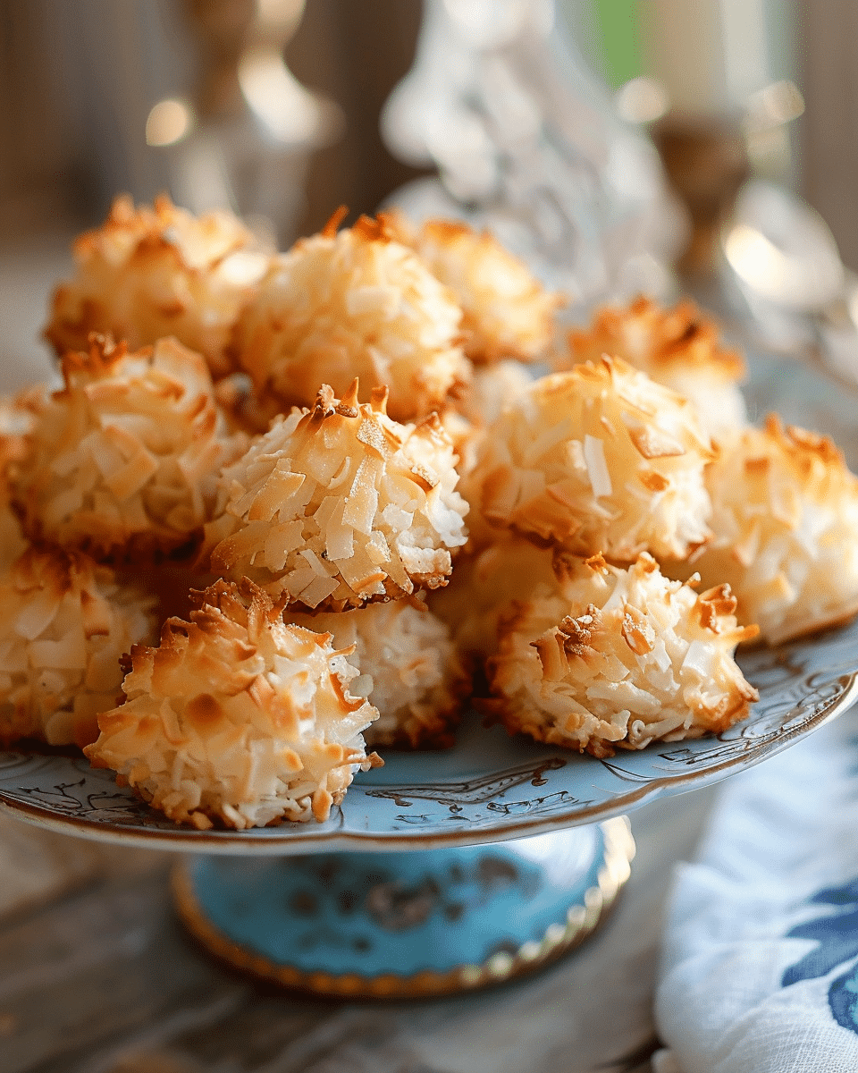 Chewy Coconut Macaroons