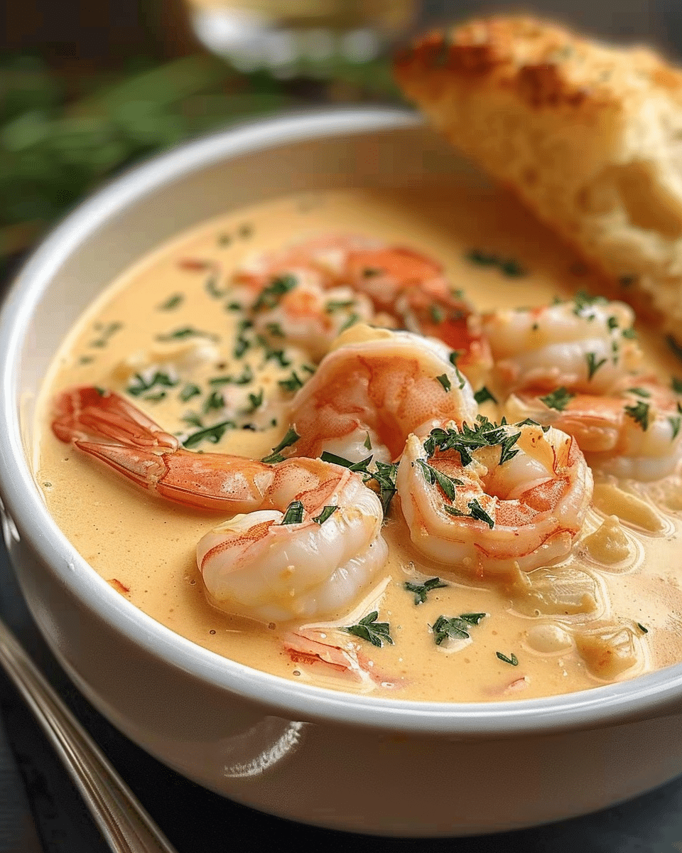 Creamy Crab and Shrimp Seafood Bisque