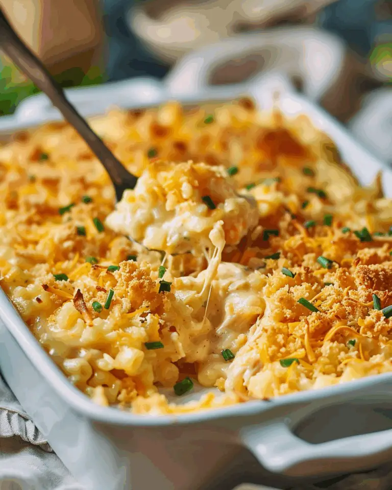 Cheesy Ranch Chicken Casserole