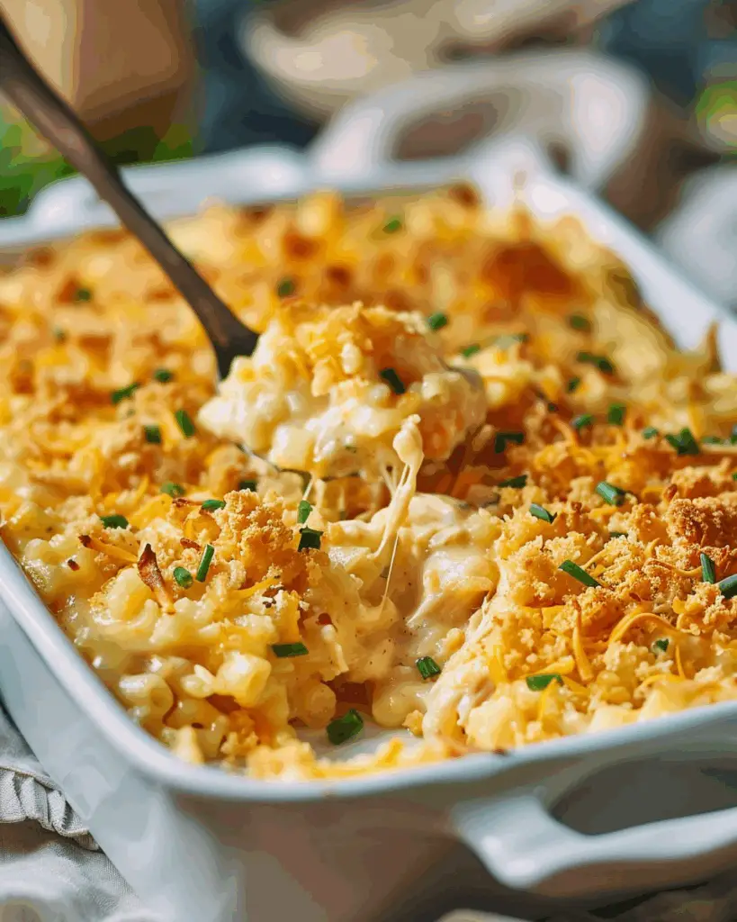 Cheesy Ranch Chicken Casserole