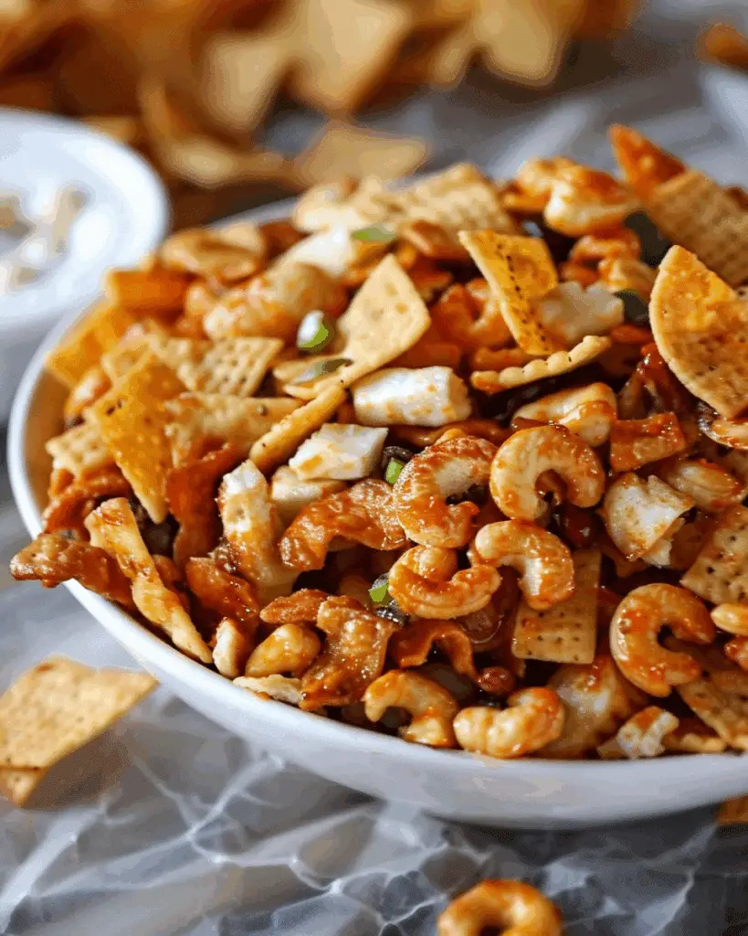Best Buffalo Ranch Snack Mix