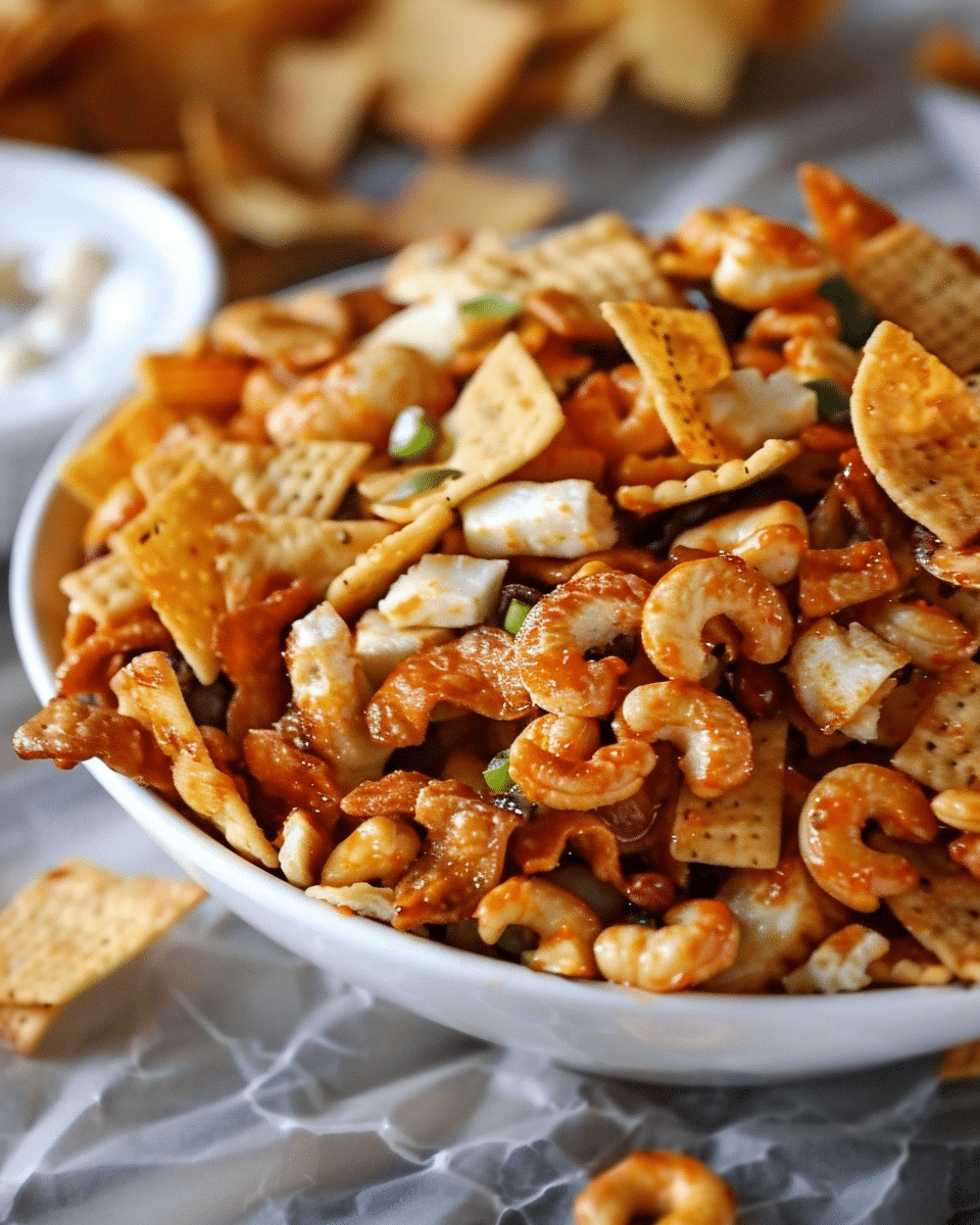 Best Buffalo Ranch Snack Mix