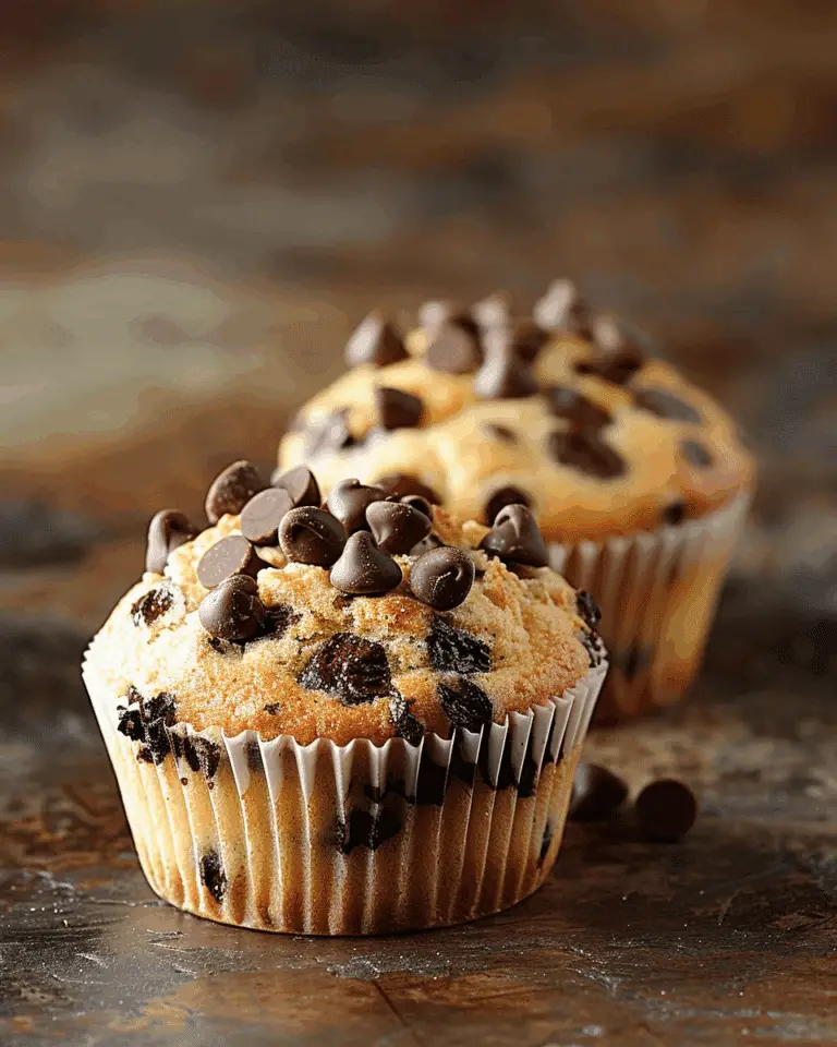 Chocolate Chip Muffin Recipe