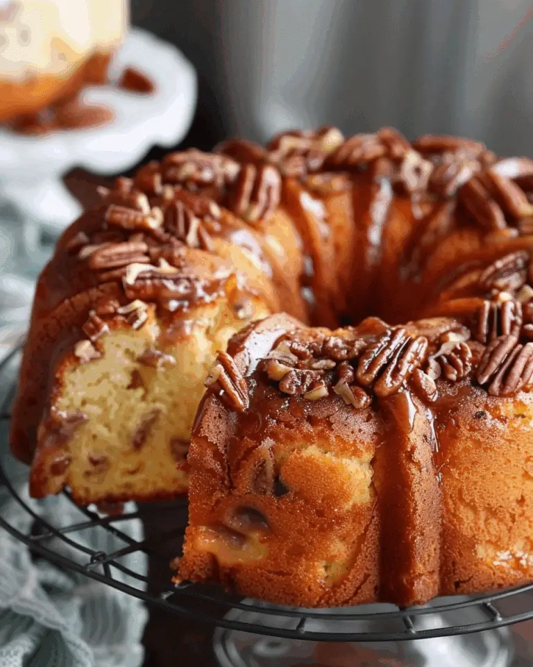 Pineapple Pecan Cream Cheese Pound Cake