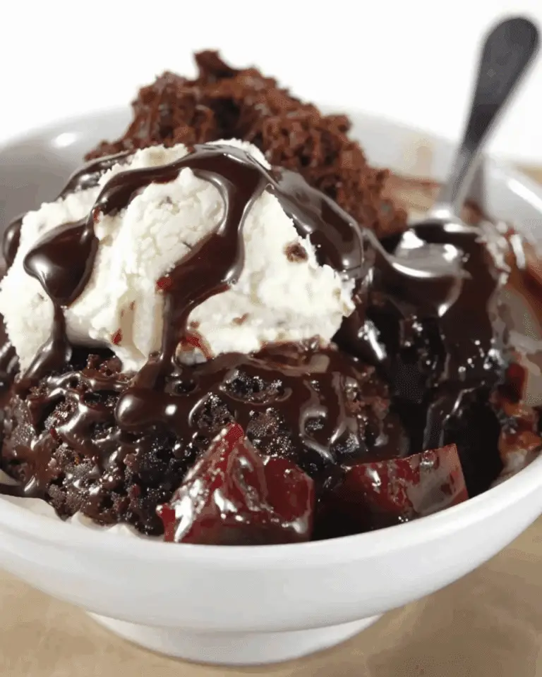 Hot Fudge Cake