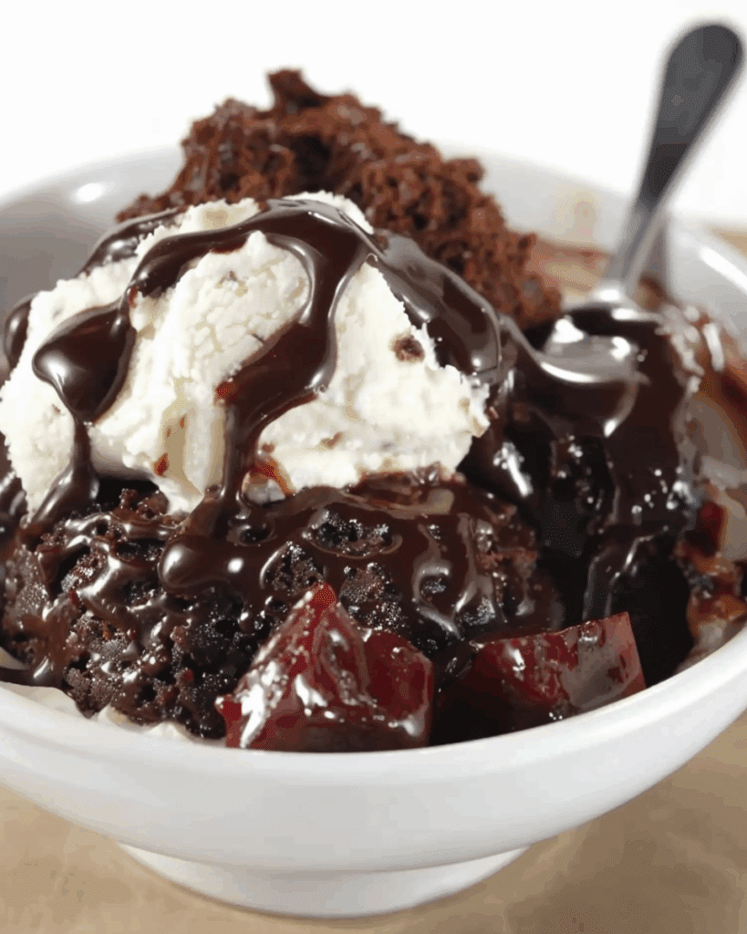Hot Fudge Cake