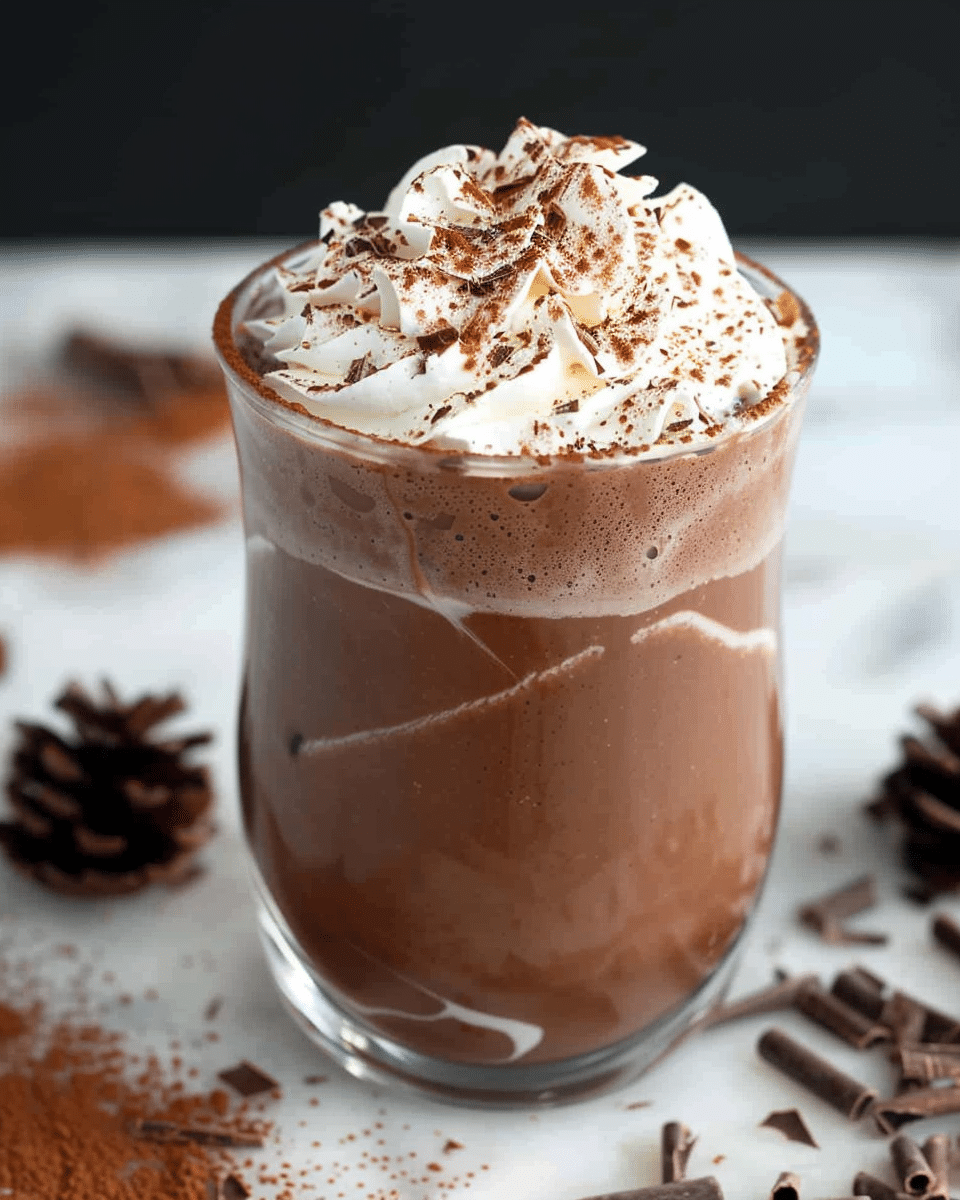 Vegan Frozen Hot Chocolate