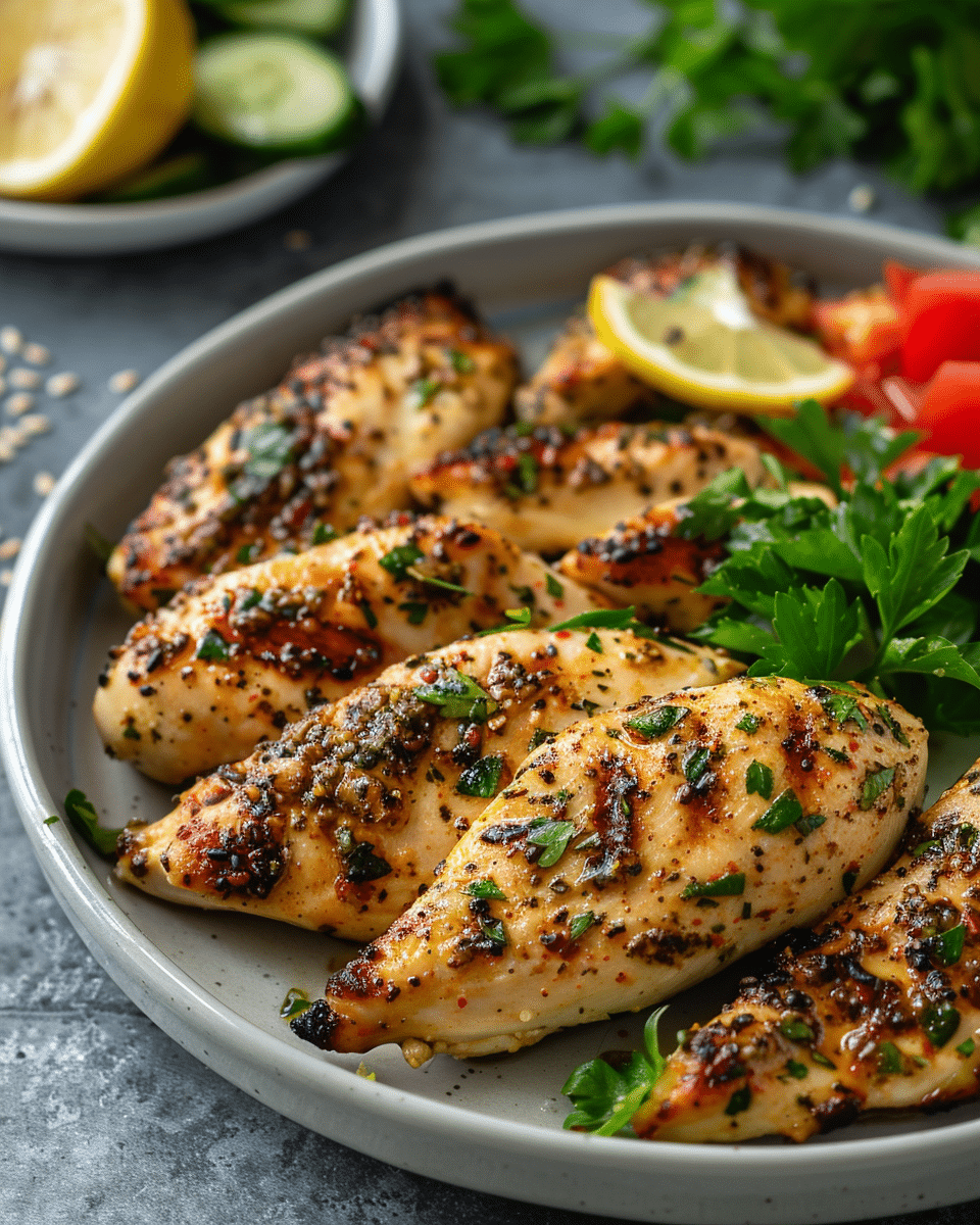 Crispy Greek Chicken Tenders (Mediterranean Style)