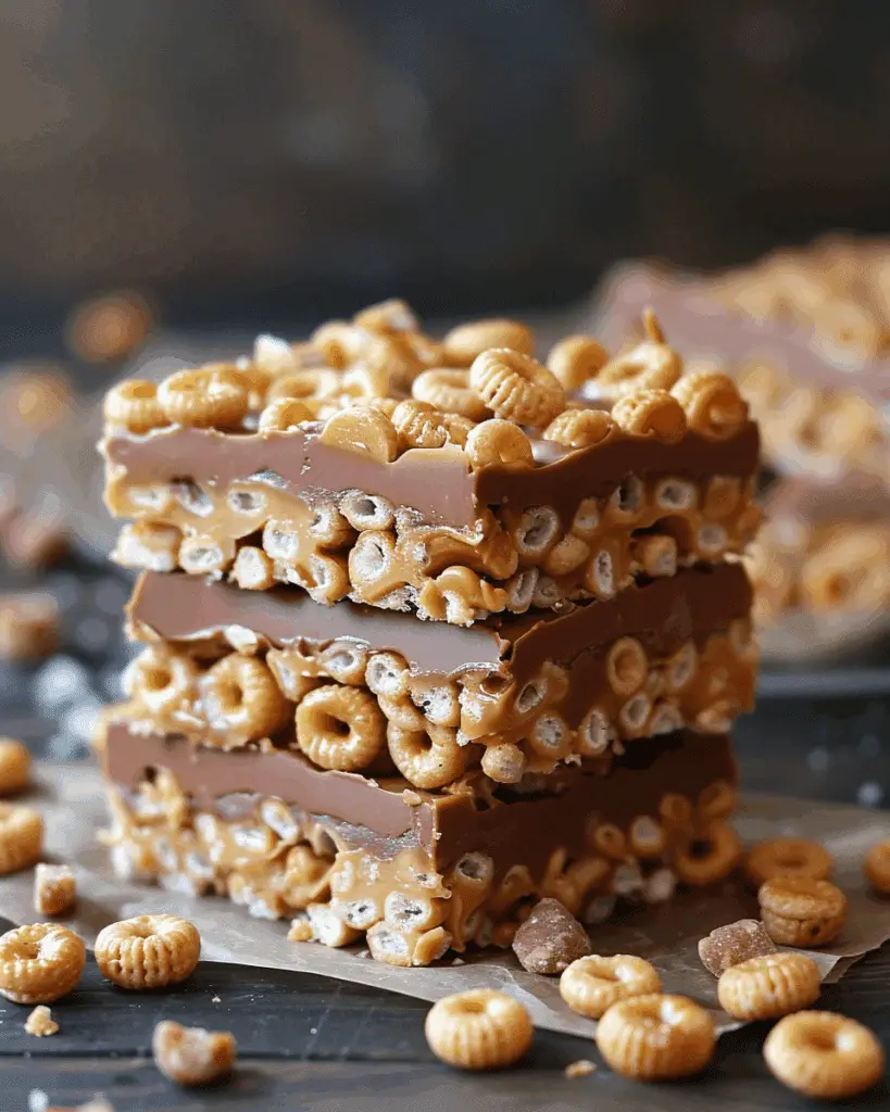 Peanut Butter Cheerio Bars