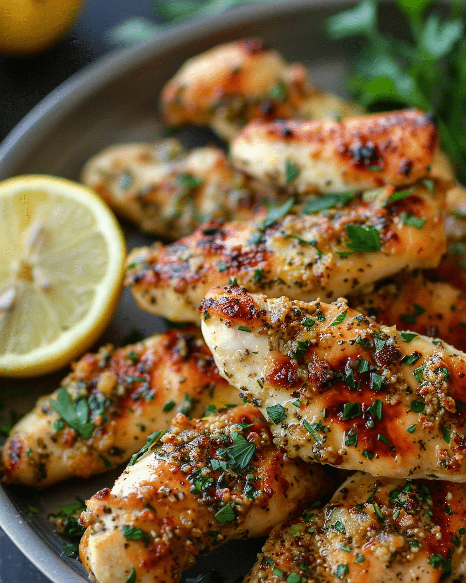 Crispy Greek Chicken Tenders (Mediterranean Style)