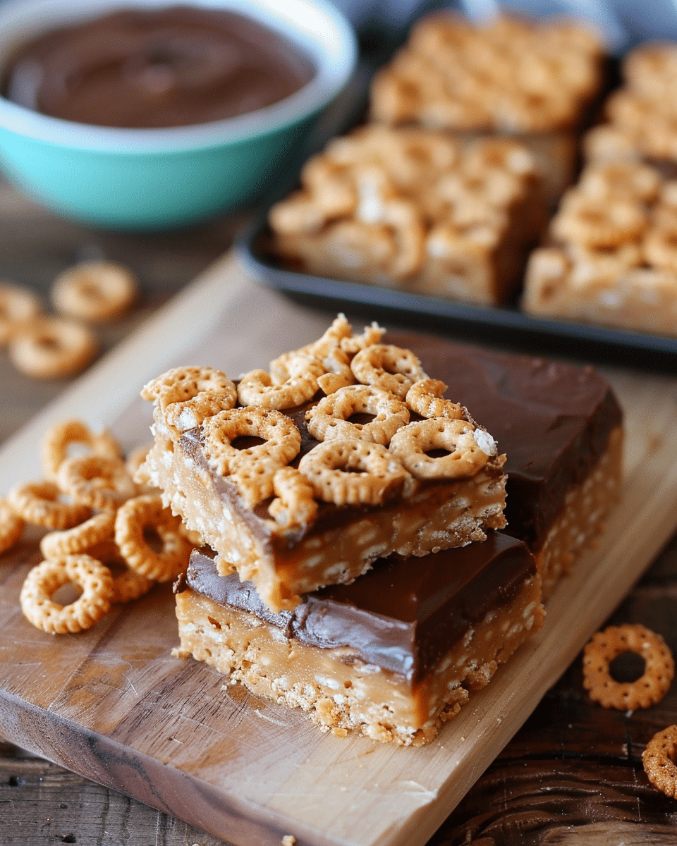 Peanut Butter Cheerio Bars