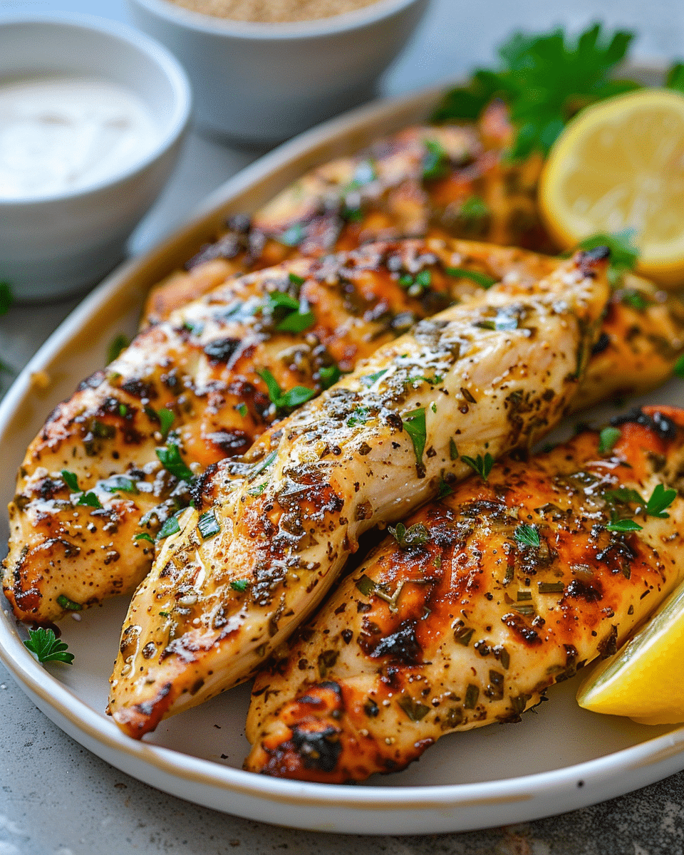 Crispy Greek Chicken Tenders (Mediterranean Style)