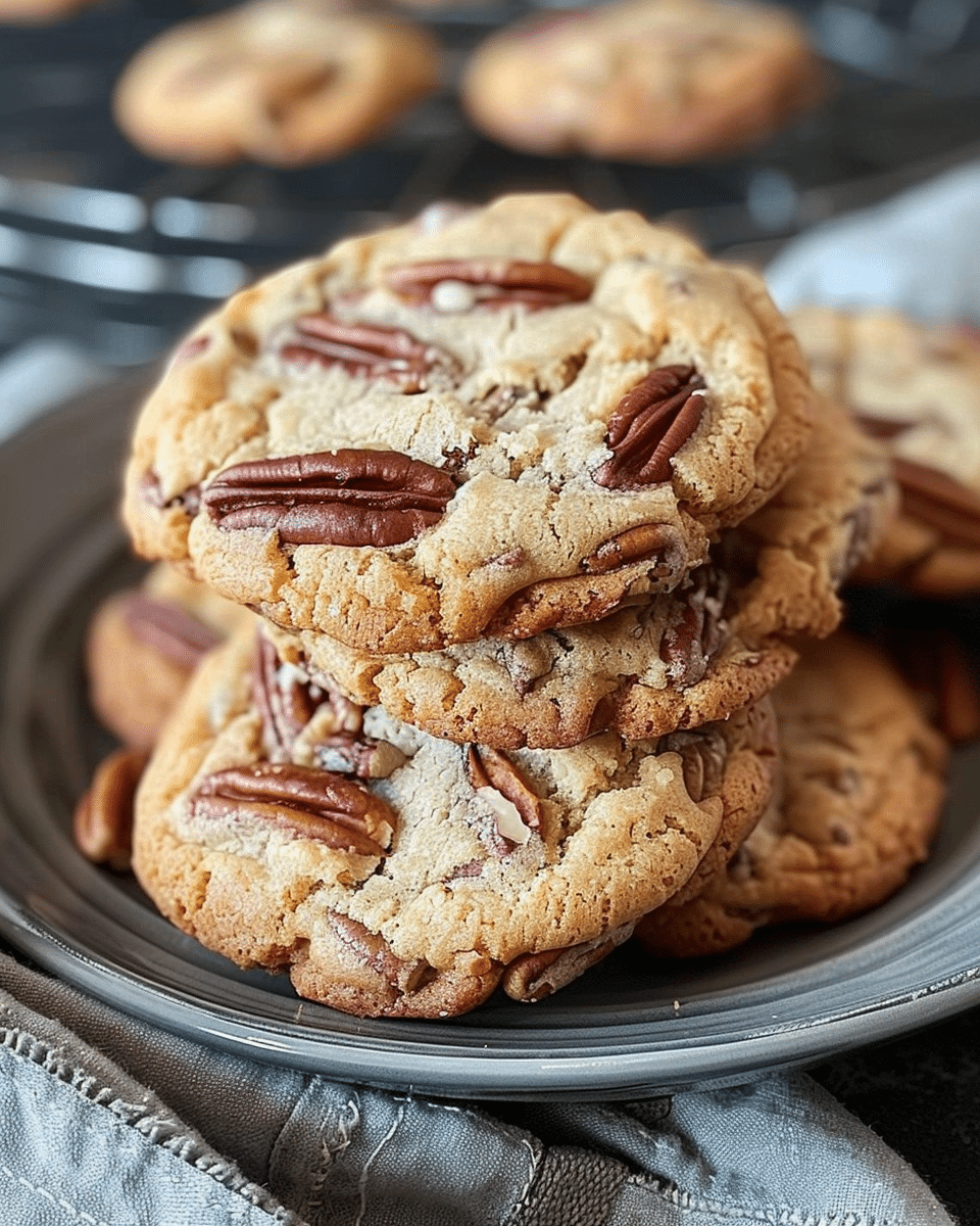 Keto Cream Cheese Pecan Cookies