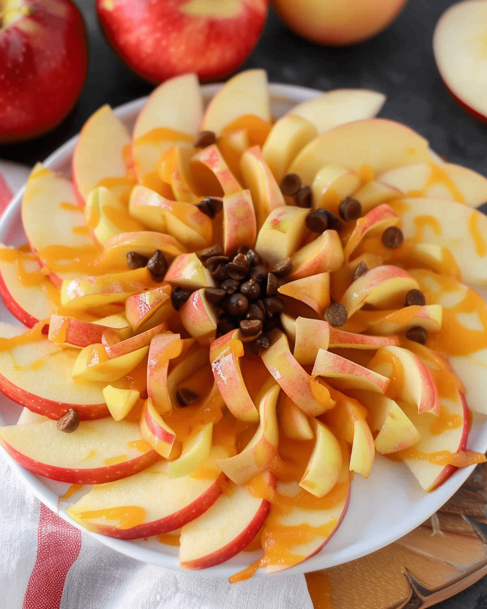 Apple Nachos – Healthy Snack for Kids