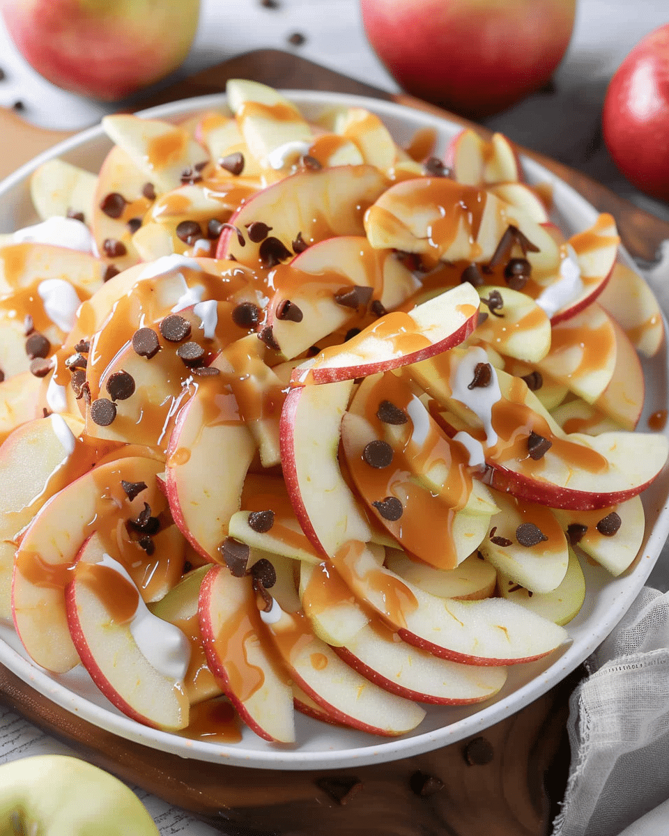 Apple Nachos – Healthy Snack for Kids