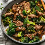Chinese Beef and Broccoli (牛肉炒西兰花)