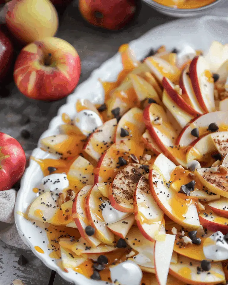 Apple Nachos – Healthy Snack for Kids