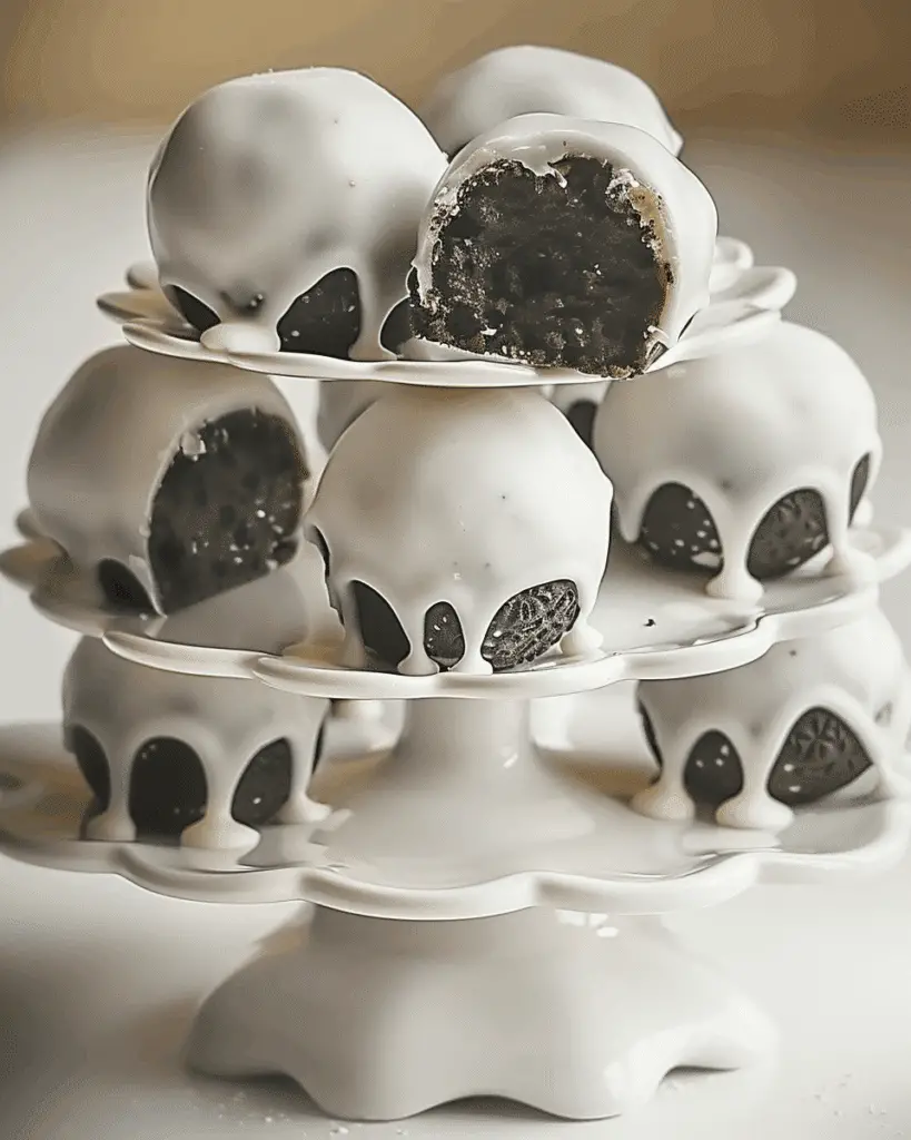 Ghost OREO Ball Truffles – Easy No-Bake Halloween Delights