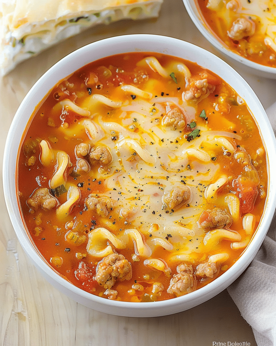 Lasagna Soup