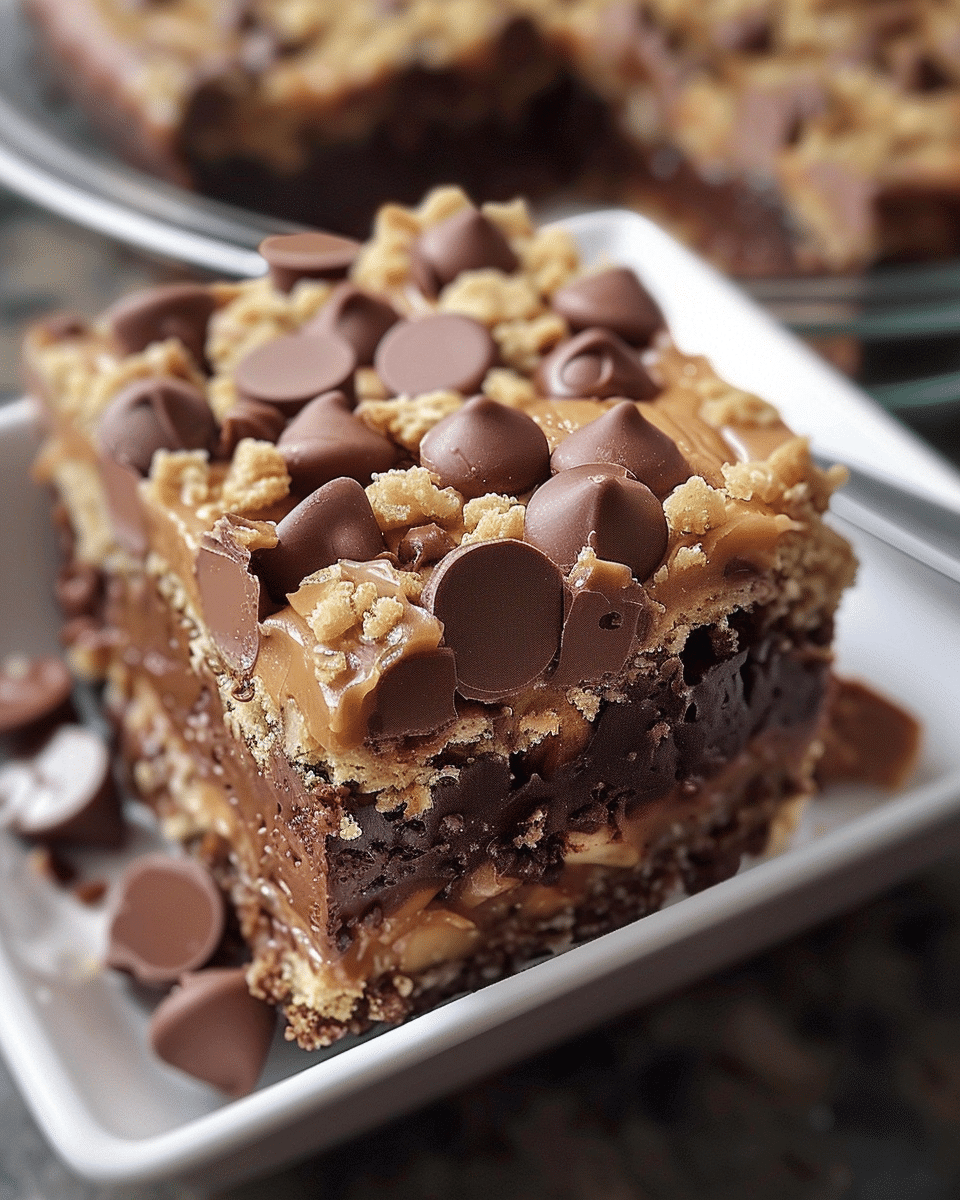 Peanut Butter Cup Dump Cake