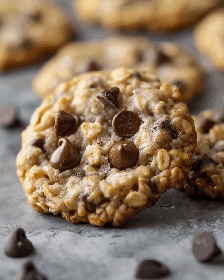 Rice Krispie Chocolate Chip Cookies