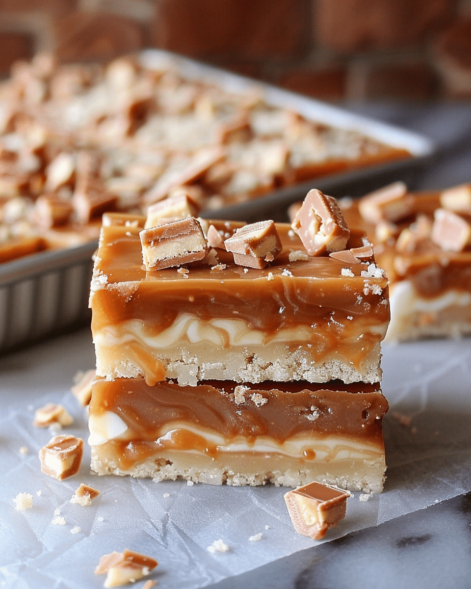 Best Butterfinger Caramel Crunch Bars Recipe