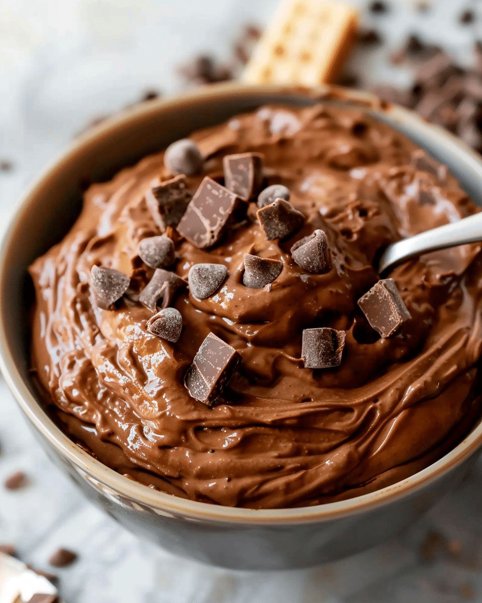 Brownie Batter Dip Recipe