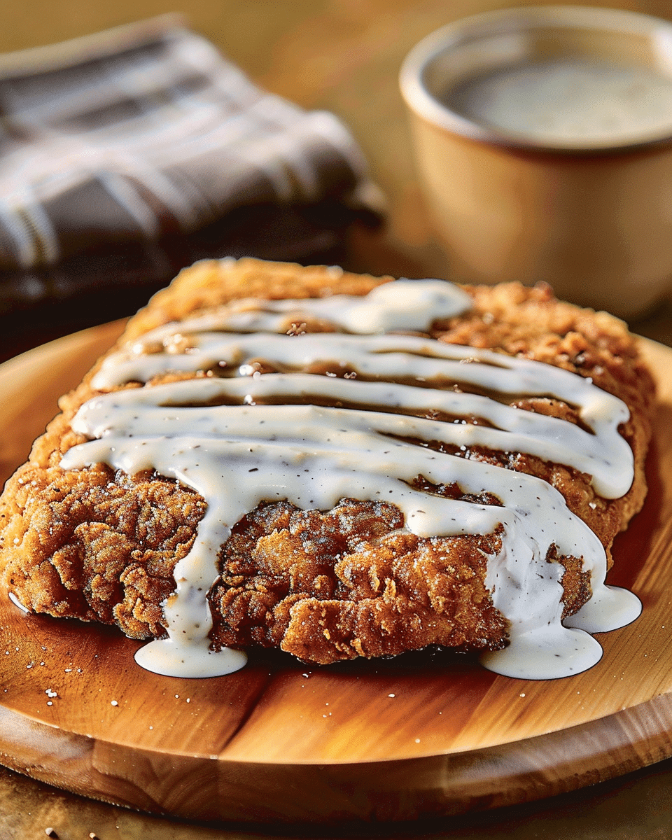 Crispy Buttermilk Chicken Fried Steak