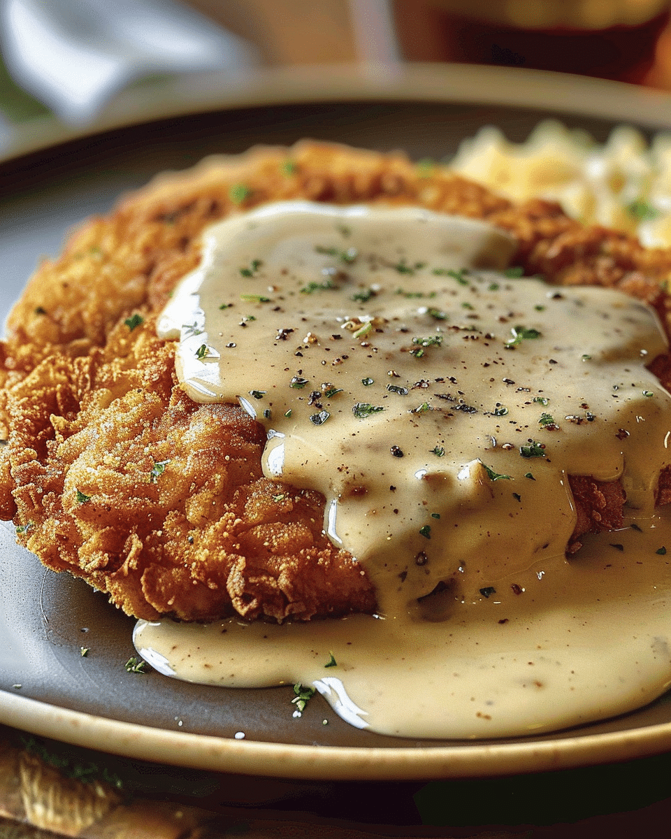 Crispy Buttermilk Chicken Fried Steak