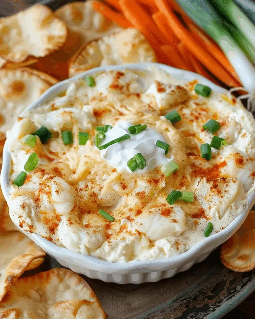 Cheesy Crab Rangoon Dip Recipe