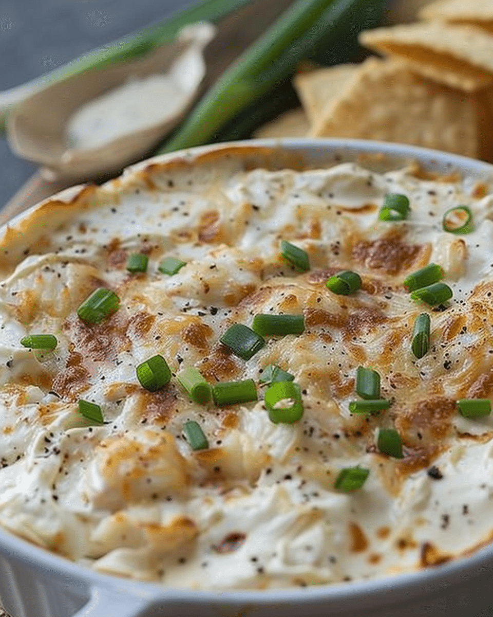 Cheesy Crab Rangoon Dip Recipe